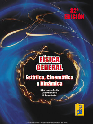 cover image of Física General (32ª ed.) Tomo I. Estática, cinemática y dinámica
